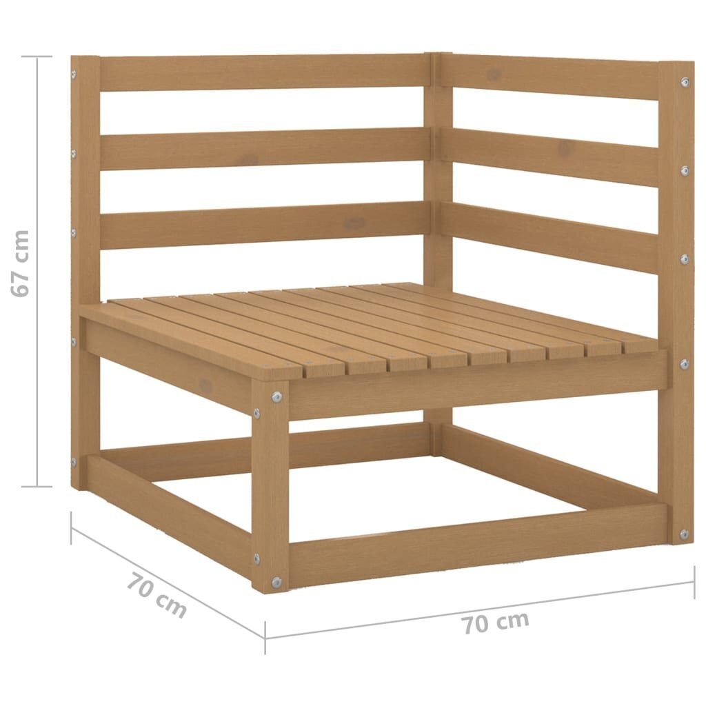 Puutarhakalusteet, 7 kpl hinta ja tiedot | Puutarhakalusteet | hobbyhall.fi