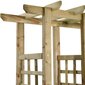 Puutarhapergola penkki ja sängyt, beige hinta ja tiedot | Puutarhapenkit | hobbyhall.fi