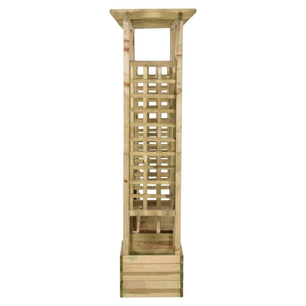 Puutarhapergola penkki ja sängyt, beige hinta ja tiedot | Puutarhapenkit | hobbyhall.fi