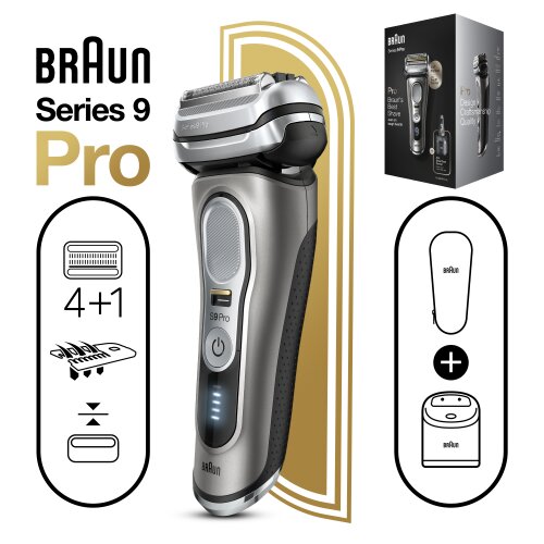 Braun Series 9 Pro 9465cc hinta ja tiedot | Parranajokoneet | hobbyhall.fi