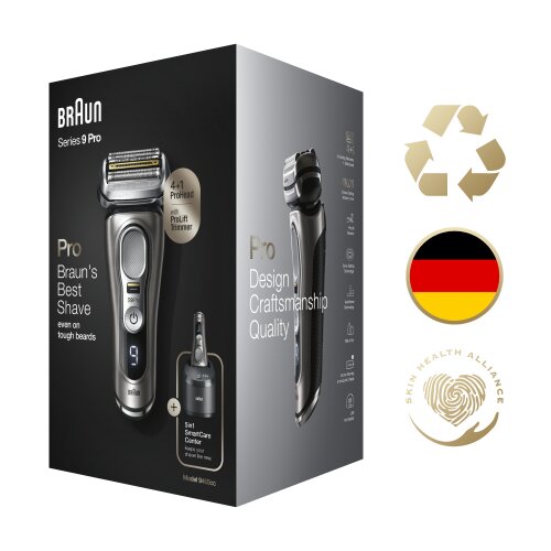 Braun Series 9 Pro 9465cc hinta ja tiedot | Parranajokoneet | hobbyhall.fi