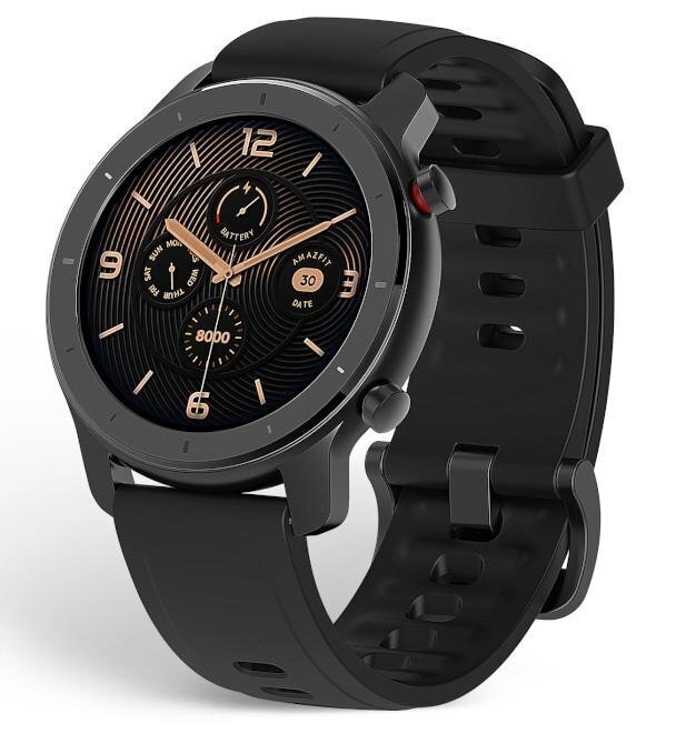 Amazfit GTR, 42 mm älykello , Musta hinta ja tiedot | Älykellot | hobbyhall.fi