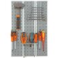 Työkaluseinä Metalli 39x59cm Säilytysjärjestelmä työkalunpitimillä Työkalukoukut Pegboard Workshop Garage Pegboard Power Tools Pegboard Vahva Pegboard Ripustettava hylly Seinäkiinnitys Valmis kokoonpa hinta ja tiedot | Lisätarvikkeet autoiluun | hobbyhall.fi