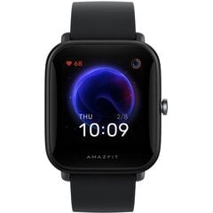 Amazfit GPS-älykello BIP U Pro, musta hinta ja tiedot | Xiaomi Puhelimet, älylaitteet ja kamerat | hobbyhall.fi