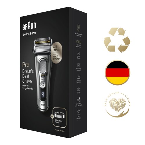 Braun Series 9 Pro 9417s hinta ja tiedot | Parranajokoneet | hobbyhall.fi