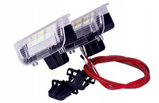 Set Usa Led Lamp Volkswagen Vw Passat B6 B7 B8 Golf V Sharan Touareg Skoda Superb Seat Alhambra Porsche Cayenne, ME Premium hinta ja tiedot | Auton sisätilatarvikkeet | hobbyhall.fi