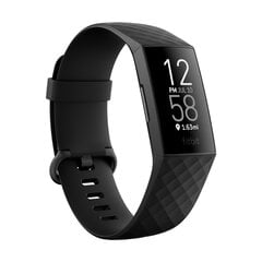 Fitbit Charge 4 aktiivisuusranneke : FB417BKBK hinta ja tiedot | Aktiivisuusrannekkeet | hobbyhall.fi