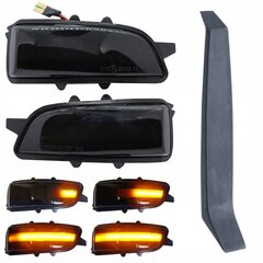 Sarja 2x Dynaaminen Led-Merkkivalosarja Musta, Volvo C30 S40 Ii S60 I S80 Ii V40 V50 V70, ME Premium hinta ja tiedot | Ajovalot | hobbyhall.fi