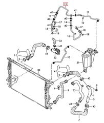 Audi jäähdytysnesteputki Aito 059121086Q hinta ja tiedot | Lisätarvikkeet autoiluun | hobbyhall.fi