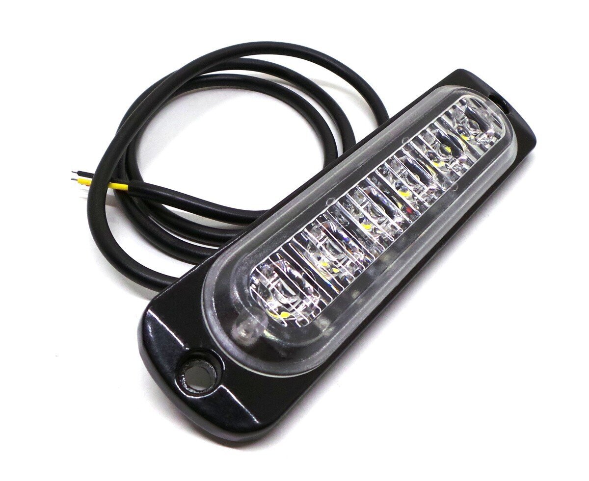 Peruutusvalo 6 LED 12V-24V lamppu, valkoinen hinta ja tiedot | Polttimot | hobbyhall.fi