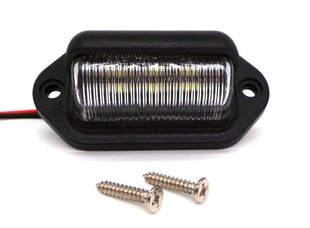 LED rekisterikilven valaisin 12V 350lm, universaali hinta ja tiedot | Lisätarvikkeet autoiluun | hobbyhall.fi