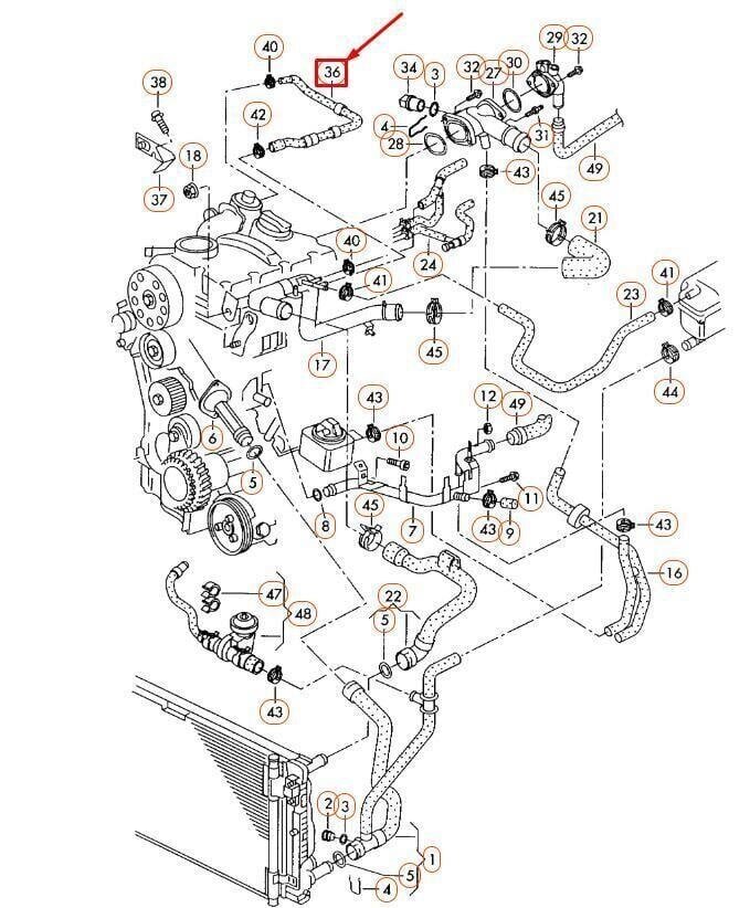 AUDI A4 B7 B7 Moottorin tuuletusletku Aito 038121473B hinta ja tiedot | Lisätarvikkeet autoiluun | hobbyhall.fi