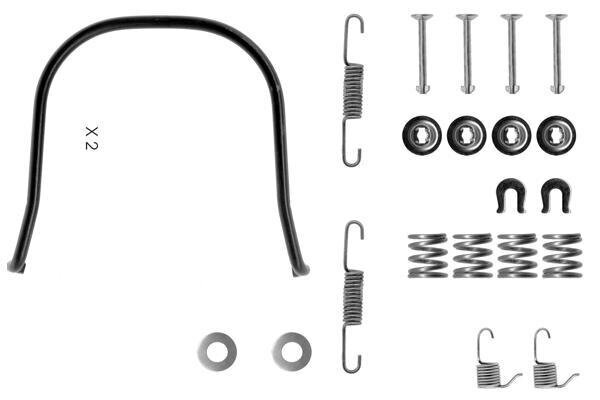 BOSCH lisävarustesarja, jarrukengät Nissan Micra I Hatchback (k10) 1987475095 03013791112 03013791112 hinta ja tiedot | Lisätarvikkeet autoiluun | hobbyhall.fi