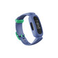 Fitbit Ace 3 aktiivisuusranneke, FB419BKBU, sininen/vihreä hinta ja tiedot | Aktiivisuusrannekkeet | hobbyhall.fi