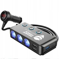 Autolaturi USB-jakaja 18W/120 W 12/24 V hinta ja tiedot | Sähköiset lisätarvikkeet | hobbyhall.fi