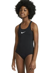 Nike Uimapuku Nk G Ess Racerback Black NESSB711 001 NESSB711 001/S hinta ja tiedot | Tyttöjen uima-asut | hobbyhall.fi