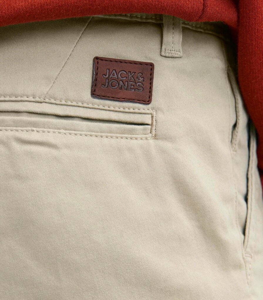 Jack & Jones lasten shortsit 12172213*02, beige 5715507743149 hinta ja tiedot | Poikien shortsit | hobbyhall.fi