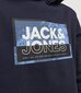 Jack & Jones lasten collegepaita 12254120*02, laivastonsininen 5715514900252 hinta ja tiedot | Poikien puserot, liivit ja jakut | hobbyhall.fi