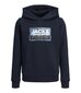 Jack & Jones lasten collegepaita 12254120*02, laivastonsininen 5715514900252 hinta ja tiedot | Poikien puserot, liivit ja jakut | hobbyhall.fi