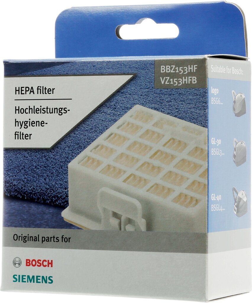 Bosch 00578731 hinta ja tiedot | Pölynimureiden lisätarvikkeet | hobbyhall.fi