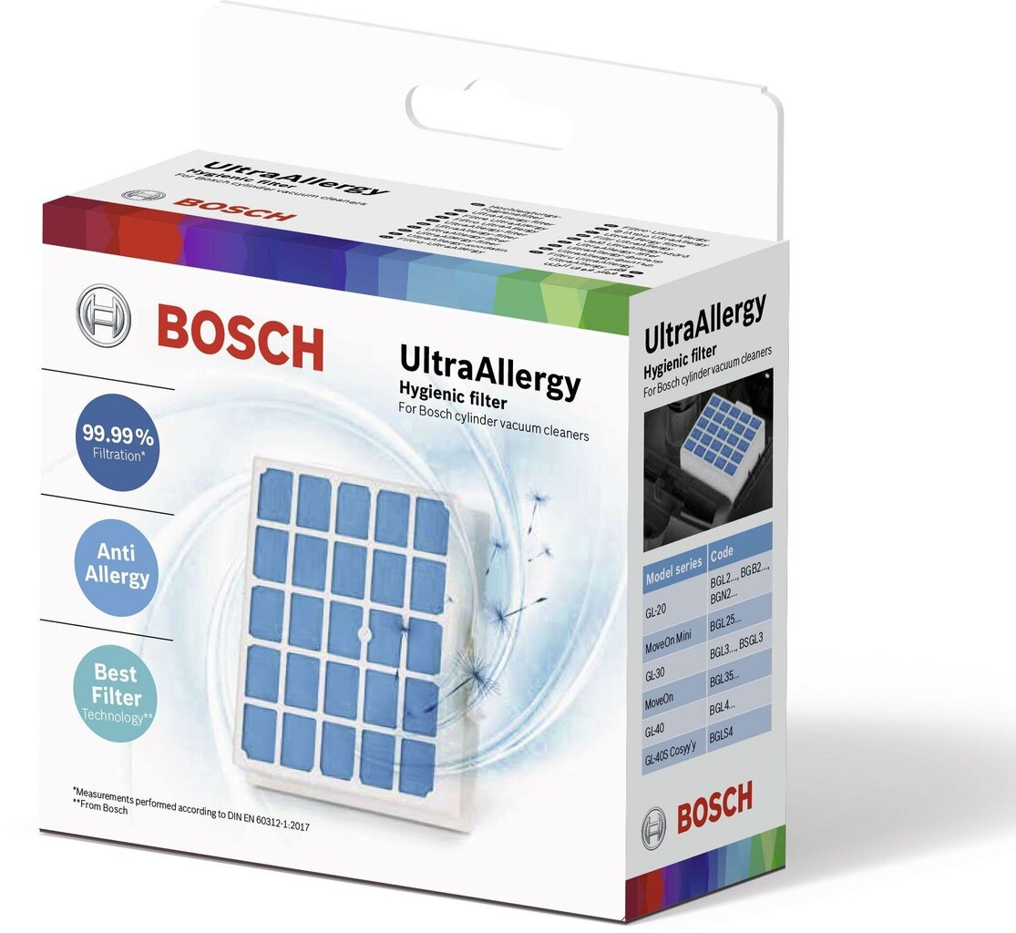 Bosch 00578861 hinta ja tiedot | Pölynimureiden lisätarvikkeet | hobbyhall.fi