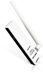 TP-Link TL-WN722N, 802.11b/g/n, 150 Mbps hinta ja tiedot | Reitittimet ja modeemit | hobbyhall.fi