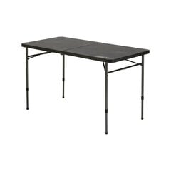 Taitettava retkeilypöytä Coleman Medium, 122x61x71 cm, musta hinta ja tiedot | Retkeilyvarusteet | hobbyhall.fi