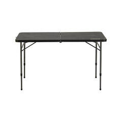 Taitettava retkeilypöytä Coleman Medium, 122x61x71 cm, musta hinta ja tiedot | Retkeilyvarusteet | hobbyhall.fi