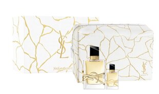 Yves Saint Laurent Libre naisten setti: Eau de Parfum EDP, 50 ml + Eau de Parfum EDP, 7,5 ml + meikkilaukku hinta ja tiedot | Naisten hajuvedet | hobbyhall.fi