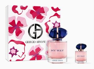 Giorgio Armani My Way naisten setti: Eau de Parfum EDP, 30 ml + Eau de Parfum EDP, 7 ml hinta ja tiedot | Naisten hajuvedet | hobbyhall.fi