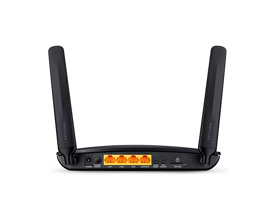 TP-LINK 4G LTE Router TL-MR6400 802.11n, 300 Mbit hinta ja tiedot | Reitittimet ja modeemit | hobbyhall.fi