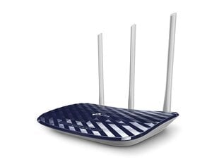 TP-LINK Router Archer C20 802.11ac, 300+433 Mbit hinta ja tiedot | TP-LINK Tietokoneet ja pelaaminen | hobbyhall.fi