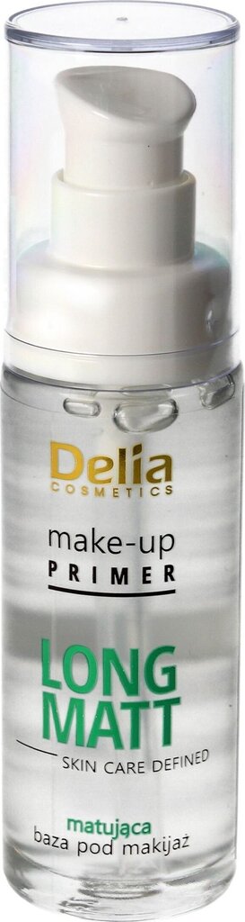 Meikkipohja Delia Make-Up Primer pitkä mattapintainen ihonhoito, mattapintainen, 30 ml hinta ja tiedot | Meikkivoiteet ja puuterit | hobbyhall.fi