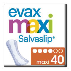 Pehmustettu maxi Evax, 40 kpl hinta ja tiedot | Tamponit ja terveyssiteet | hobbyhall.fi