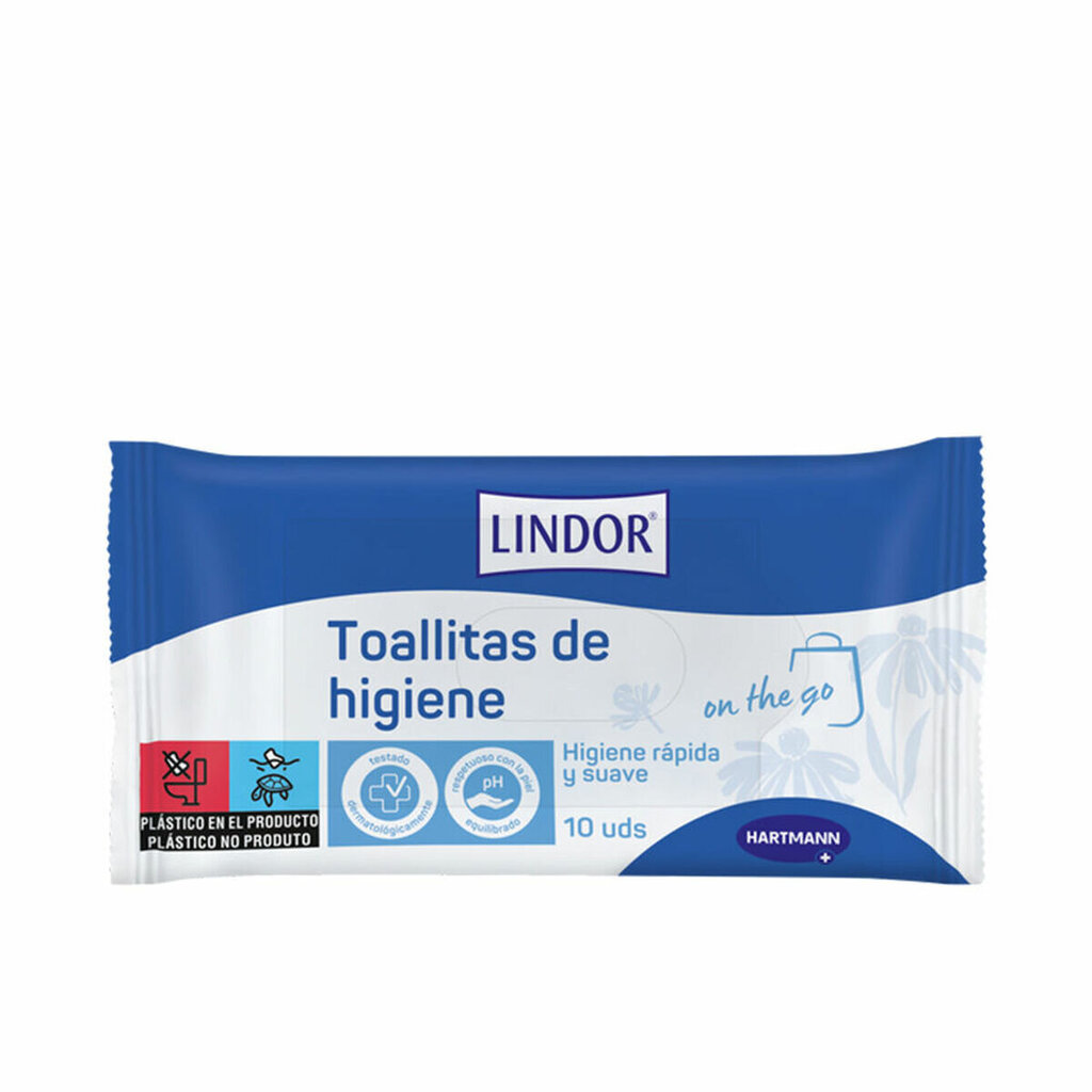 Intiimihygienia kosteuspyyhkeet Hartmann Lindor, 10 kpl. hinta ja tiedot | Intiimipesutuotteet | hobbyhall.fi