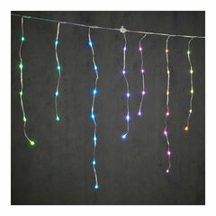 LED-valot verhoille Icicle Colored (300 x 70 cm) hinta ja tiedot | Jouluvalot | hobbyhall.fi