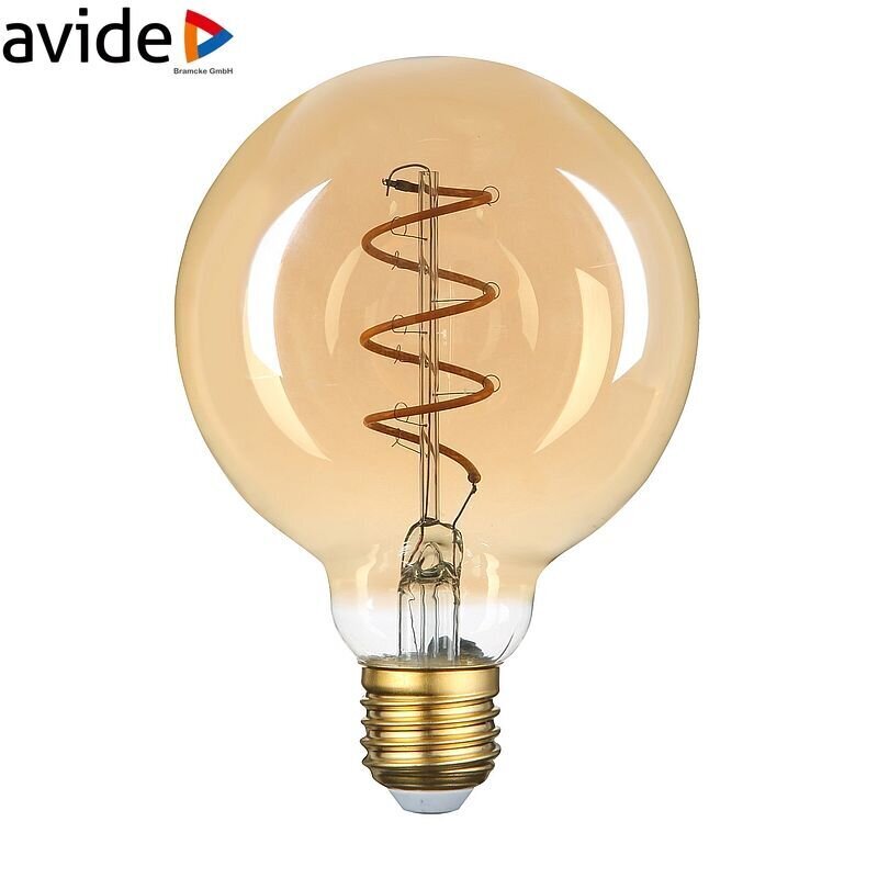 Avide LED-lamppu 4,5W E27 G80 Soft Filament hinta ja tiedot | Lamput | hobbyhall.fi