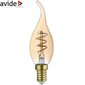 Avide LED-lamppu 3W E14 Soft Filament hinta ja tiedot | Lamput | hobbyhall.fi