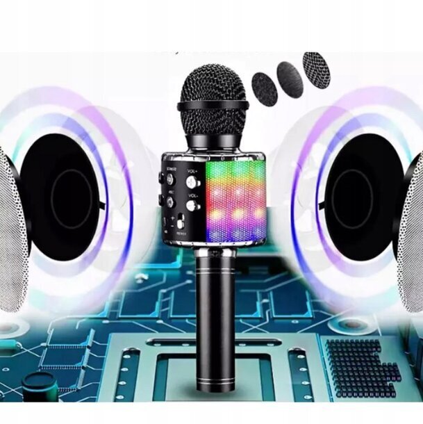 Karaoke langaton mikrofoni lapsille, musta hinta ja tiedot | Kehittävät lelut | hobbyhall.fi