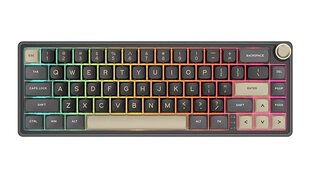 ROYAL KLUDGE R65 Phantom, Chartreuse Switch, US hinta ja tiedot | Näppäimistöt | hobbyhall.fi