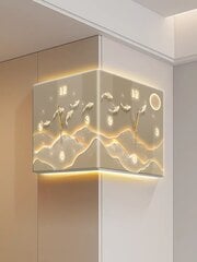 D'Luxe LED-kulmakello - Kalat hinta ja tiedot | Kellot | hobbyhall.fi
