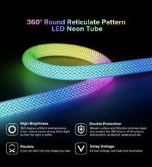 LED-valojohto, vedenpitävä hinta ja tiedot | LED-valonauhat | hobbyhall.fi