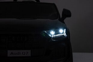 Audi Q7 Facelift sähköauto, sininen hinta ja tiedot | Lasten sähköautot | hobbyhall.fi