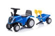 New Holland 658T traktori perävaunulla, sininen hinta ja tiedot | Vauvan lelut | hobbyhall.fi