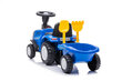 New Holland 658T traktori perävaunulla, sininen hinta ja tiedot | Vauvan lelut | hobbyhall.fi