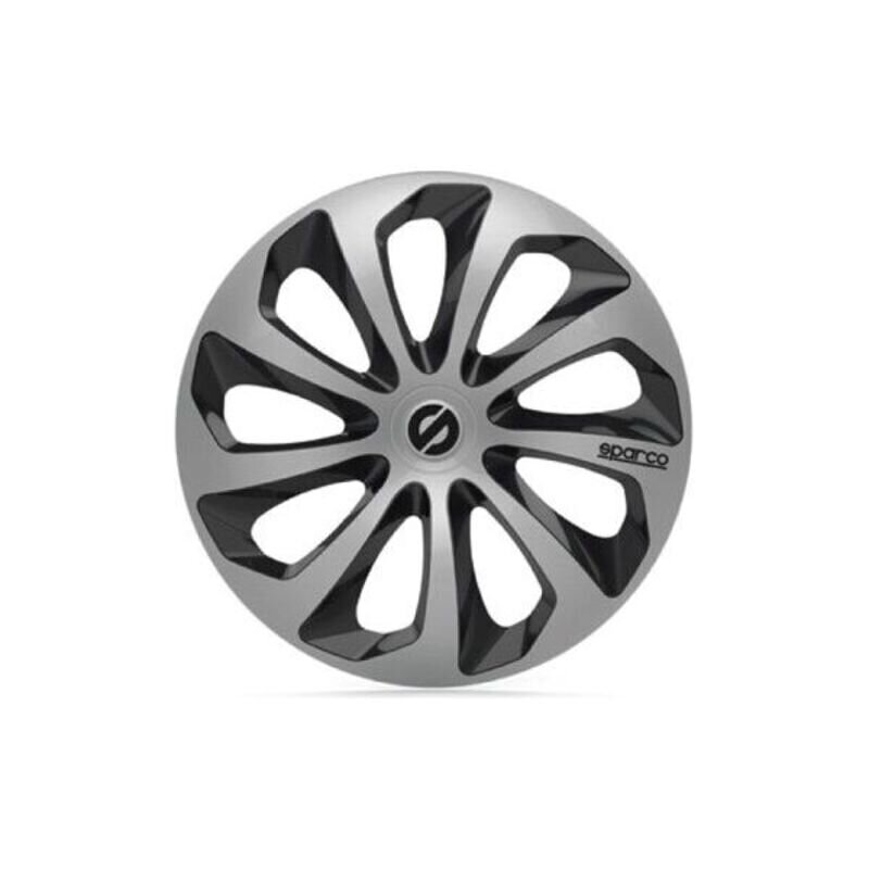 Sparco pyöräsuojat SPC1673SVBK R16, 4 kpl. hinta ja tiedot | Pölykapselit | hobbyhall.fi