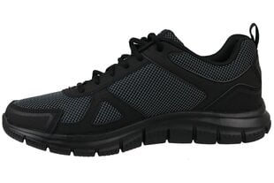 Track skechers miehet black 52630bbk hinta ja tiedot | Miesten urheilu- ja vapaa-ajan kengät | hobbyhall.fi