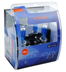 Auton polttimot M-Tech Powertec XenonBlue H7 12V, 2 kpl. hinta ja tiedot | Polttimot | hobbyhall.fi