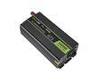 Green Cell jännitemuuntaja 12V - 230V 1000W/2000W modifioitu siniaalto hinta ja tiedot | Muuntimet ja invertterit | hobbyhall.fi