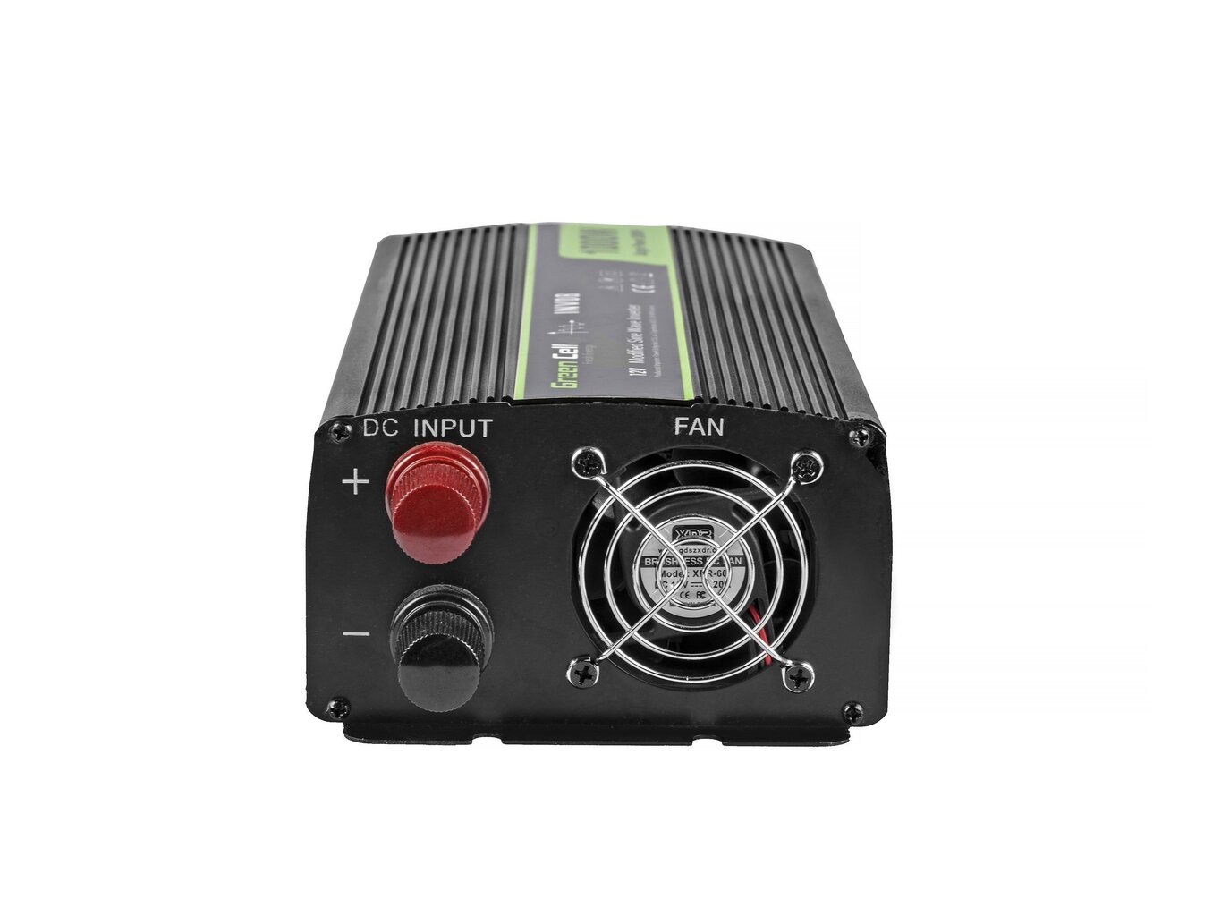 Green Cell jännitemuuntaja 12V - 230V 1000W/2000W modifioitu siniaalto hinta ja tiedot | Muuntimet ja invertterit | hobbyhall.fi